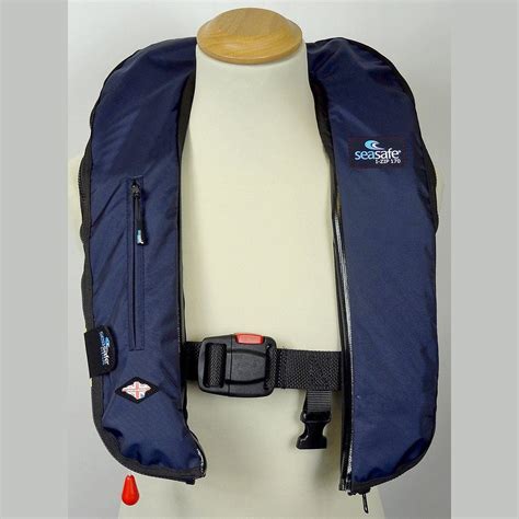 life jacket inflated by compressed air buoyancy test uk|Inflatable SeaSafe LifeJacket manufactured in the UK.